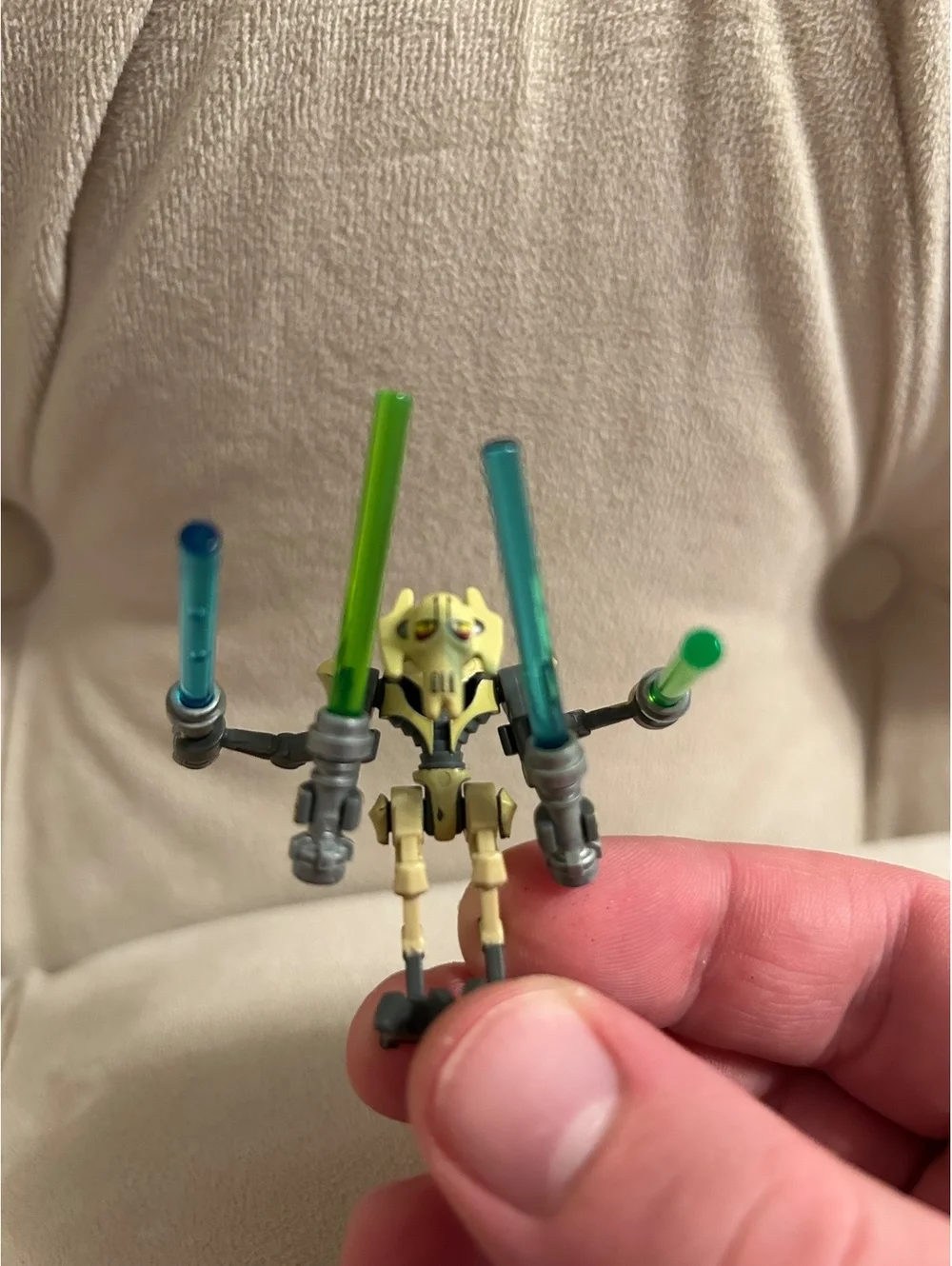 Lego Star Wars Tan General Grievous Minifigure